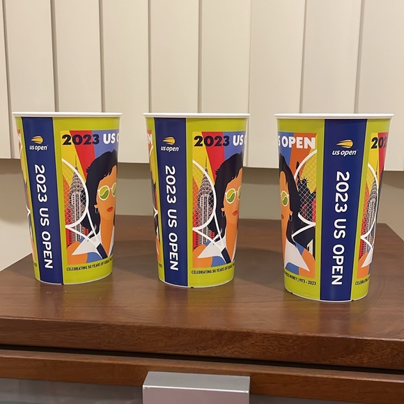 2023 US open plastic souvenir cups - Picture 2 of 3